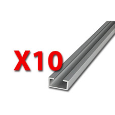 FAAC Profil aluminiowy XS30 o długości 2,5 m (10 szt.)