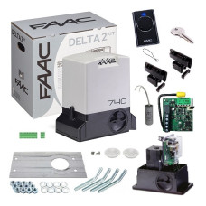 FAAC Zestaw DELTA 2 740 230V BASIC do bram przesuwnych do 500 kg