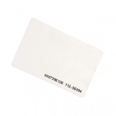 SCOT Karta RFID Dualna, CHIP 125KHZ + MF1K 13,56MHZ 0,8 mm z numerem, EMC-0212