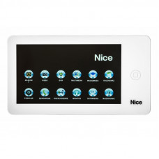 Nice Monitor 7” z ekranem dotykowym i czytnikiem kart micro SD w kolorze białym PRO W